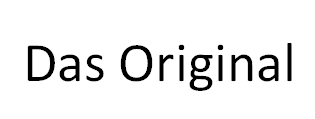 das Original包