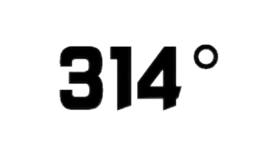 314°